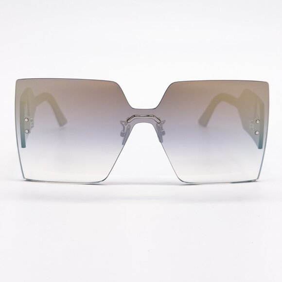 NEW DIORCLUB M5U F0A5 GREY WOMEN SUNGLASSES DIOR - Picture 4 of 14